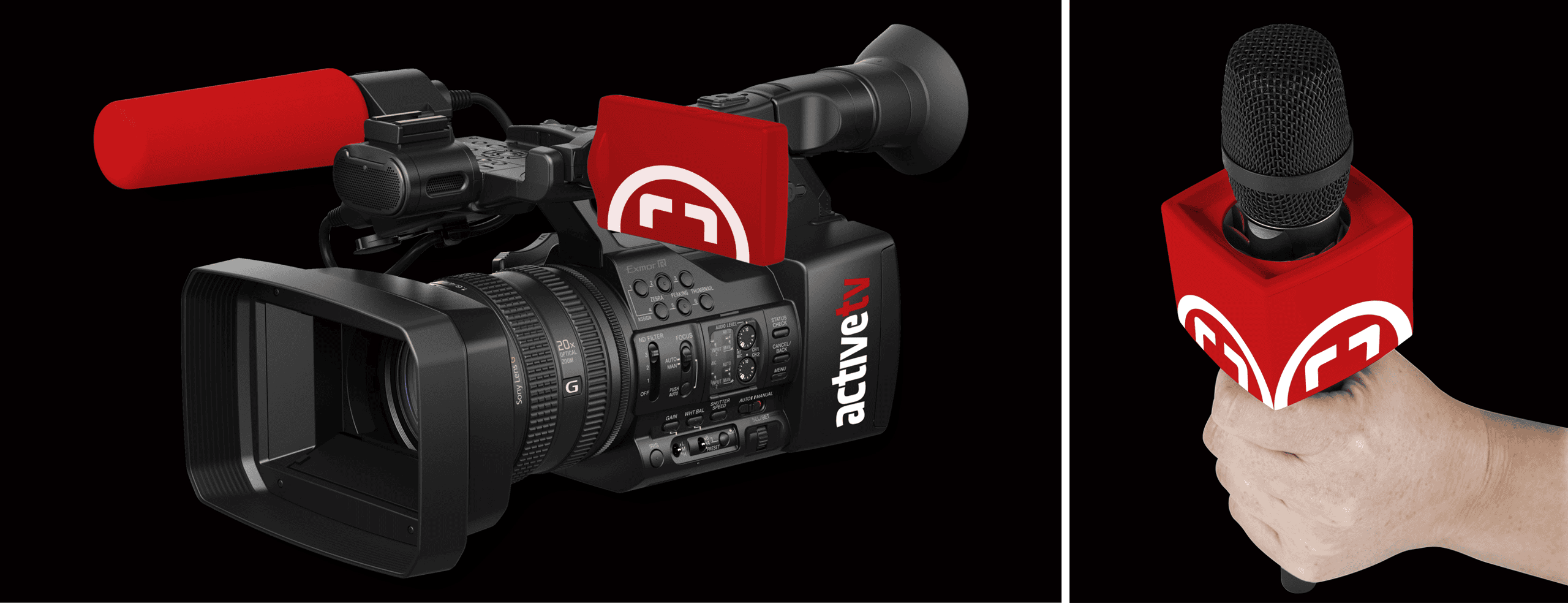 ActiveTV Decal Camera and Mic