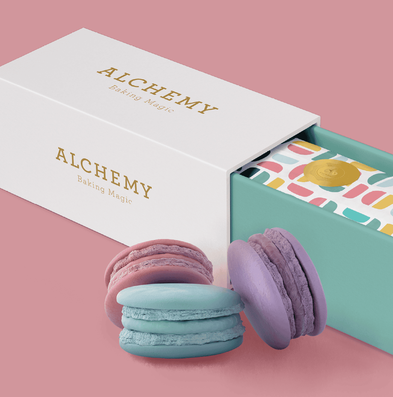Alchemy Macaron Packaging
