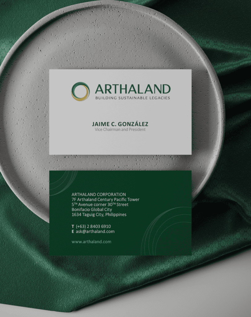 Arthaland Business Card Mockup