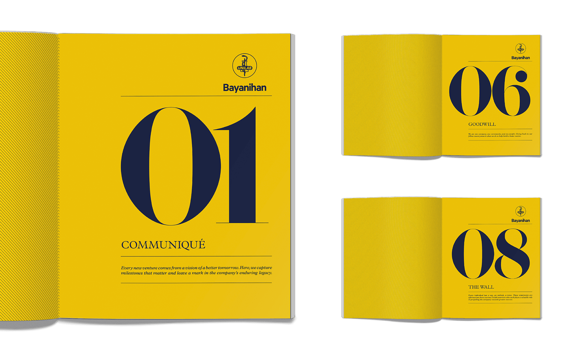 Community Engagement Magazine Chapters Design