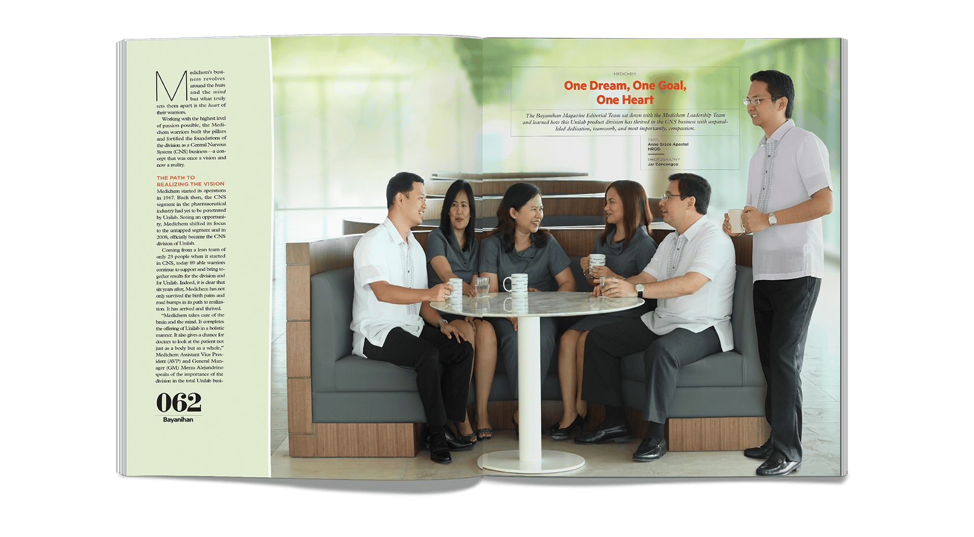 Community Engagement Magazine Editorial Team Interview Design