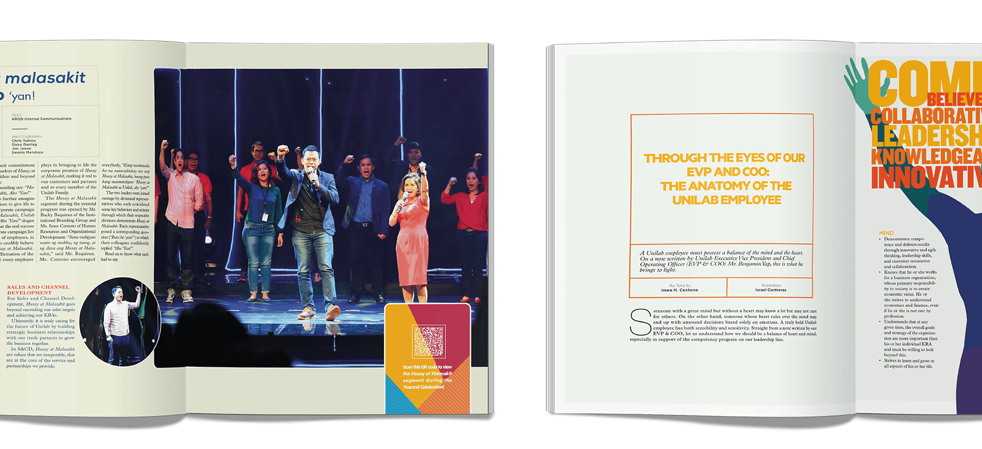 Community Engagement Magazine Executives Interview Design