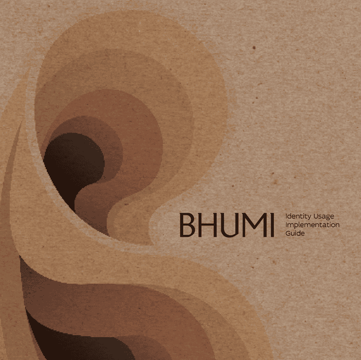 Bhumi Brand Manual Cover Mockup
