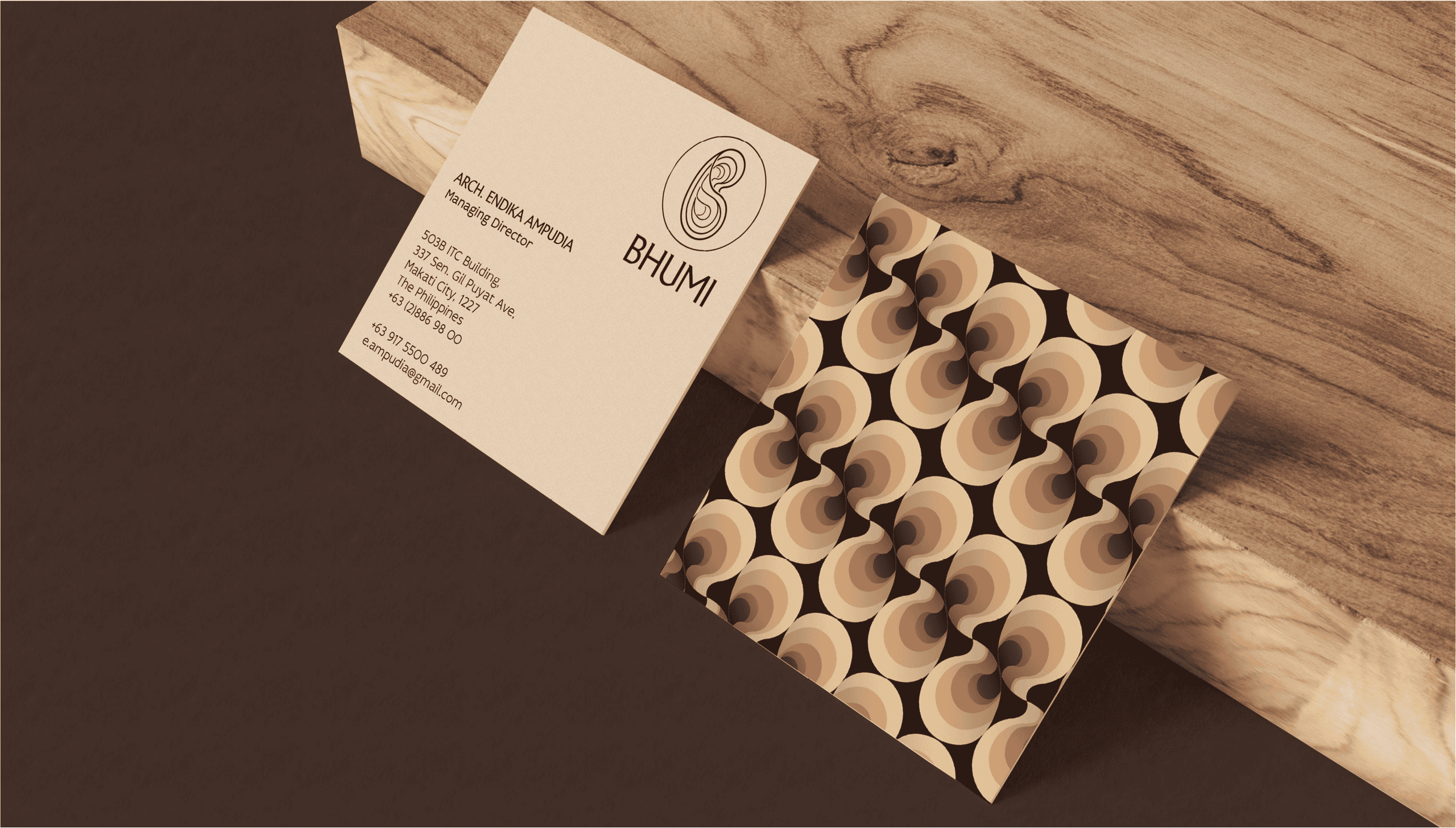 Bhumi Business Card Mockup