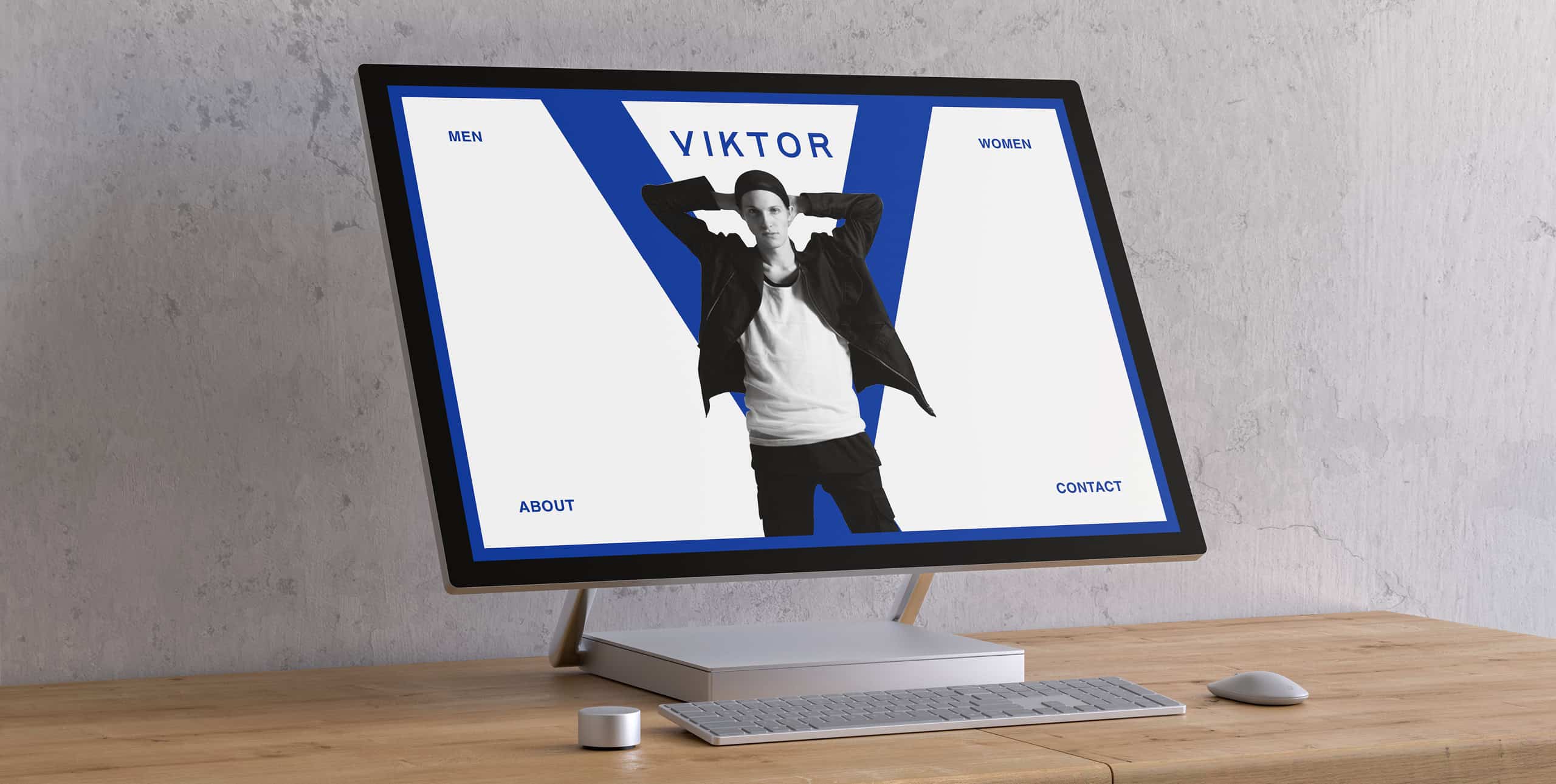 Denim Brand Landing Page