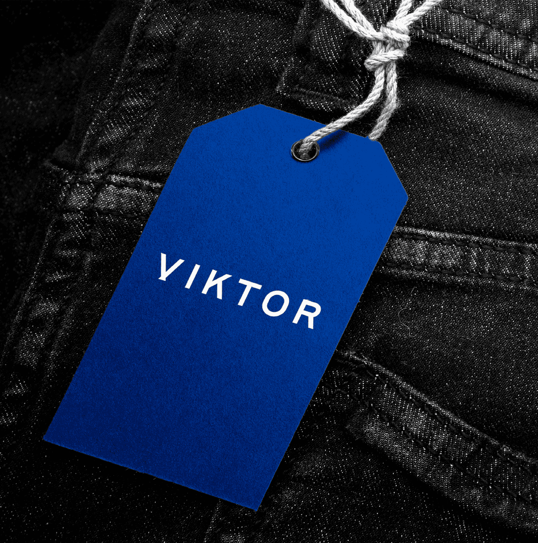 Denim Brand Tag Design