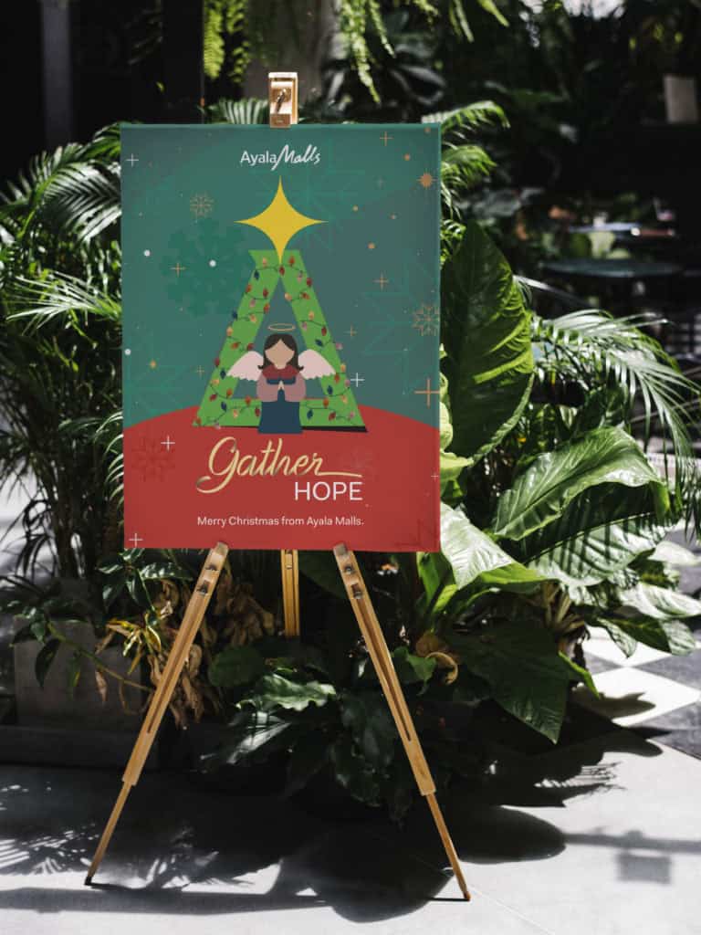 Ayala Malls Christmas Sign
