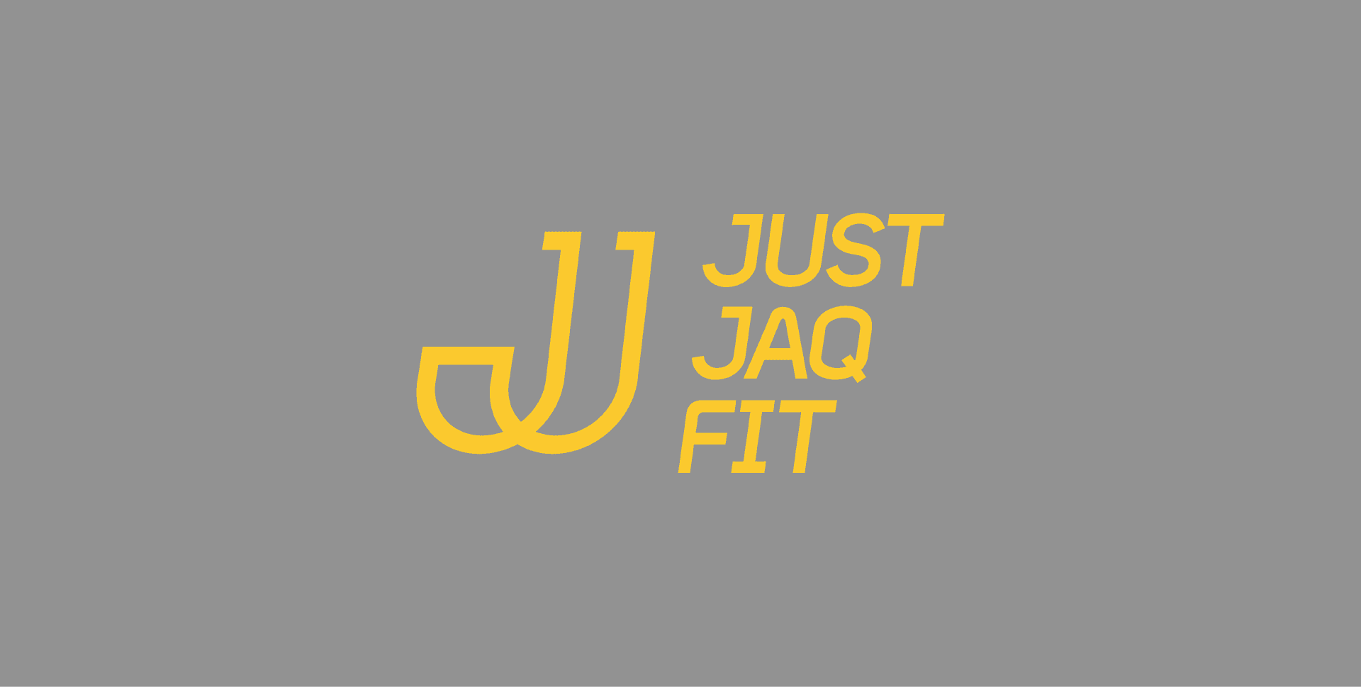Fitness Brand Logo For JustJaqFit