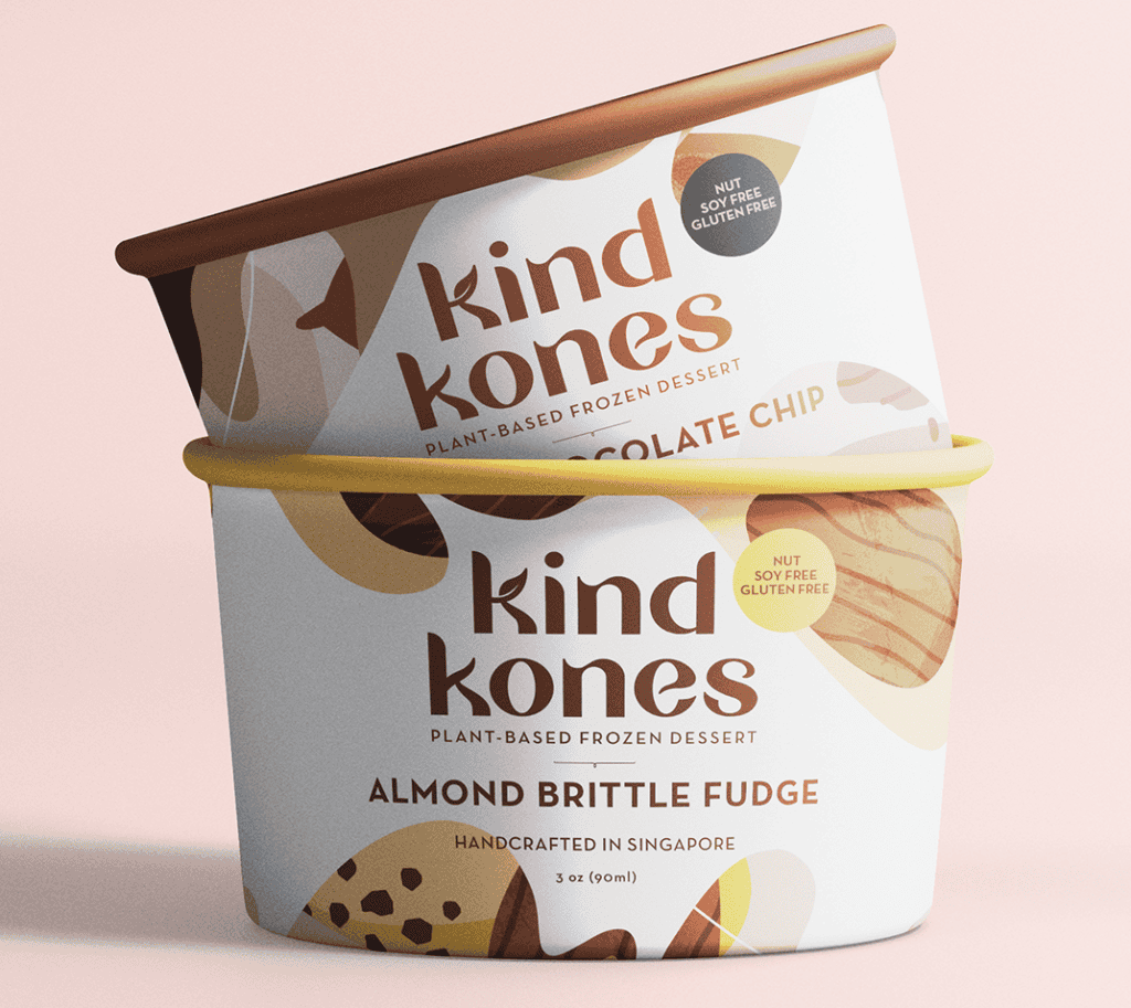 Kind Kones Packaging Flavored Cups