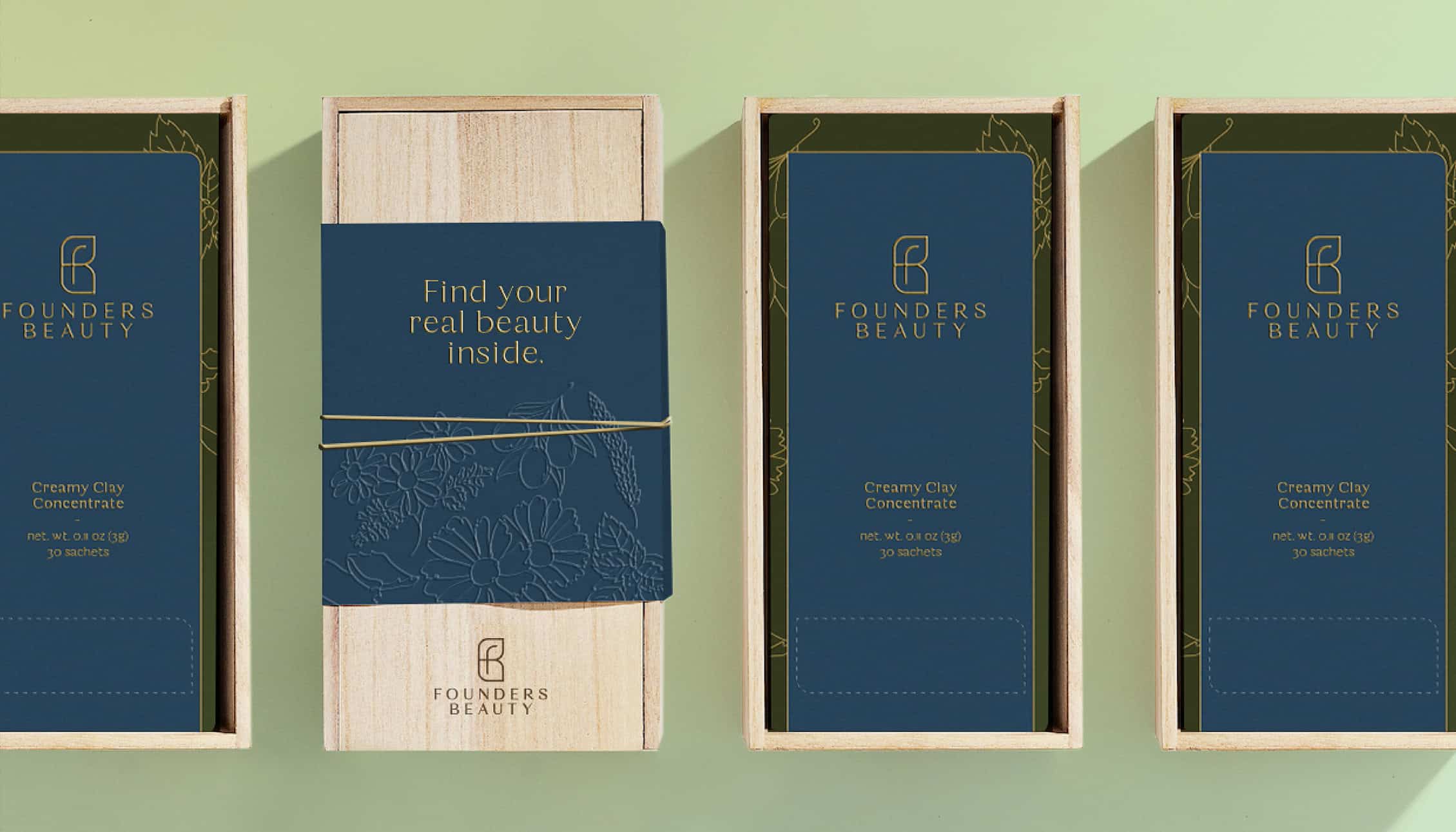 Skincare Brand Design Packaging Mockup 1