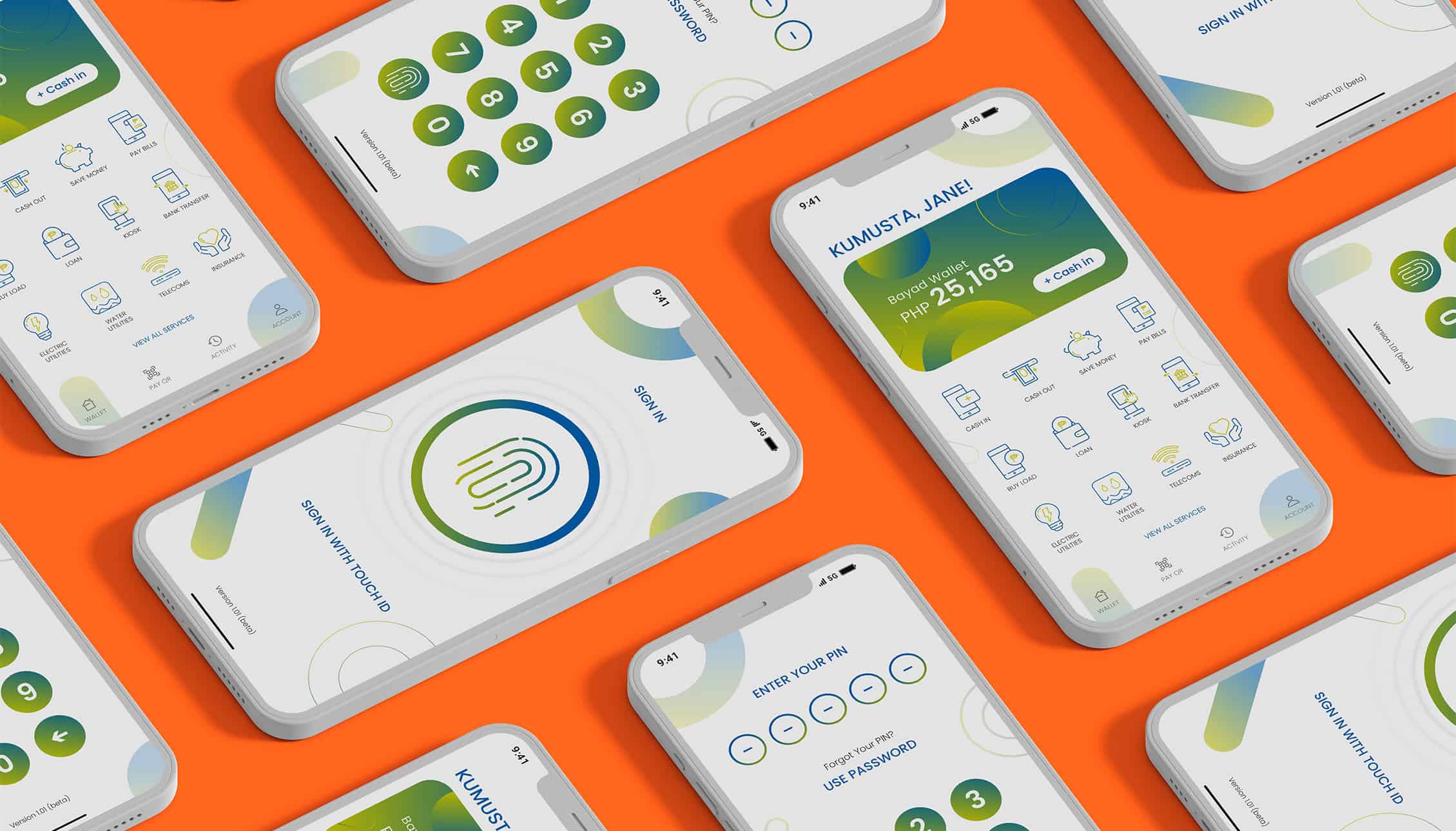 Bayad: Fintech Branding Design - Design For Tomorrow