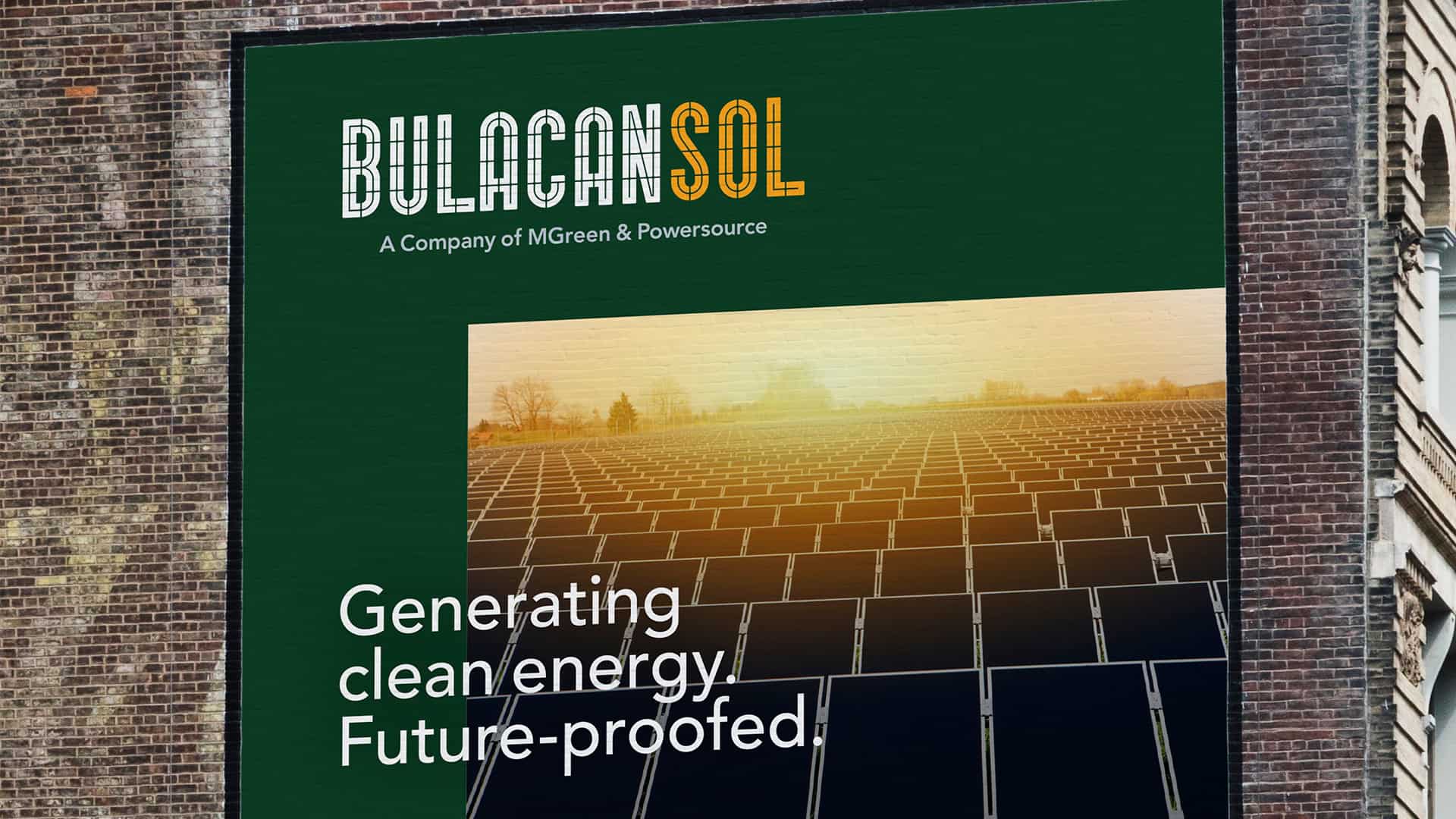 Renewable Energy Branding Outdoor Billboard Mockup