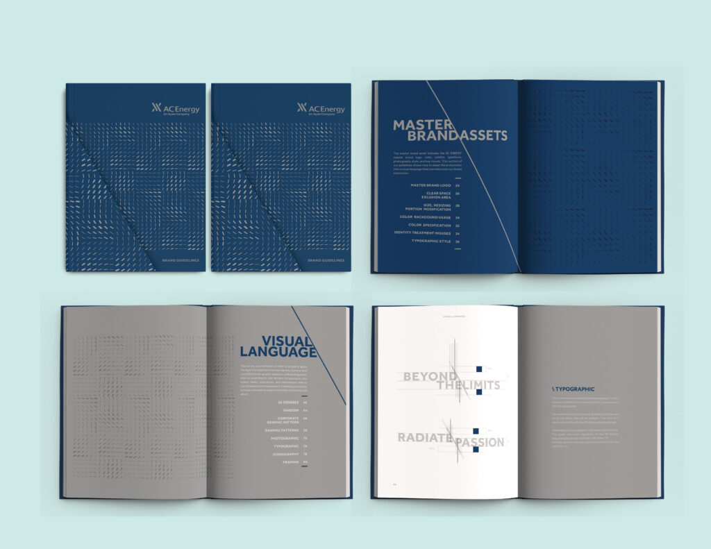 ACEN branding manual and guidelines designed by Design for Tomorrow
