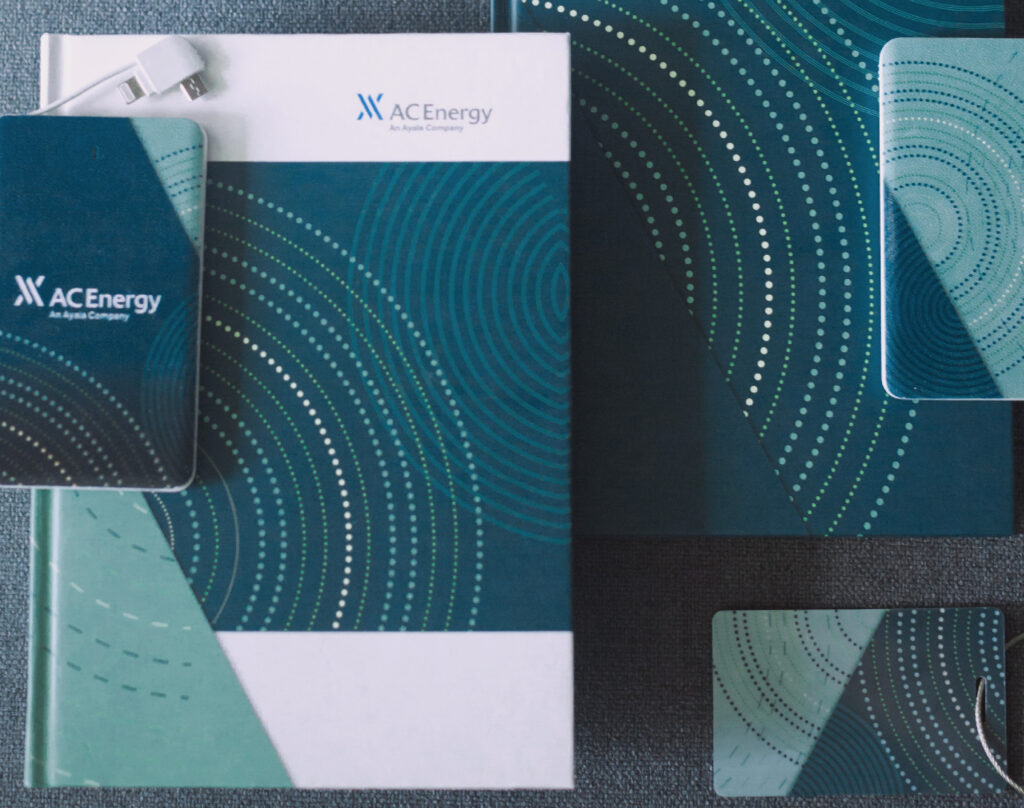 ACEN branding guidelines for marketing collaterals by Design for Tomorrow