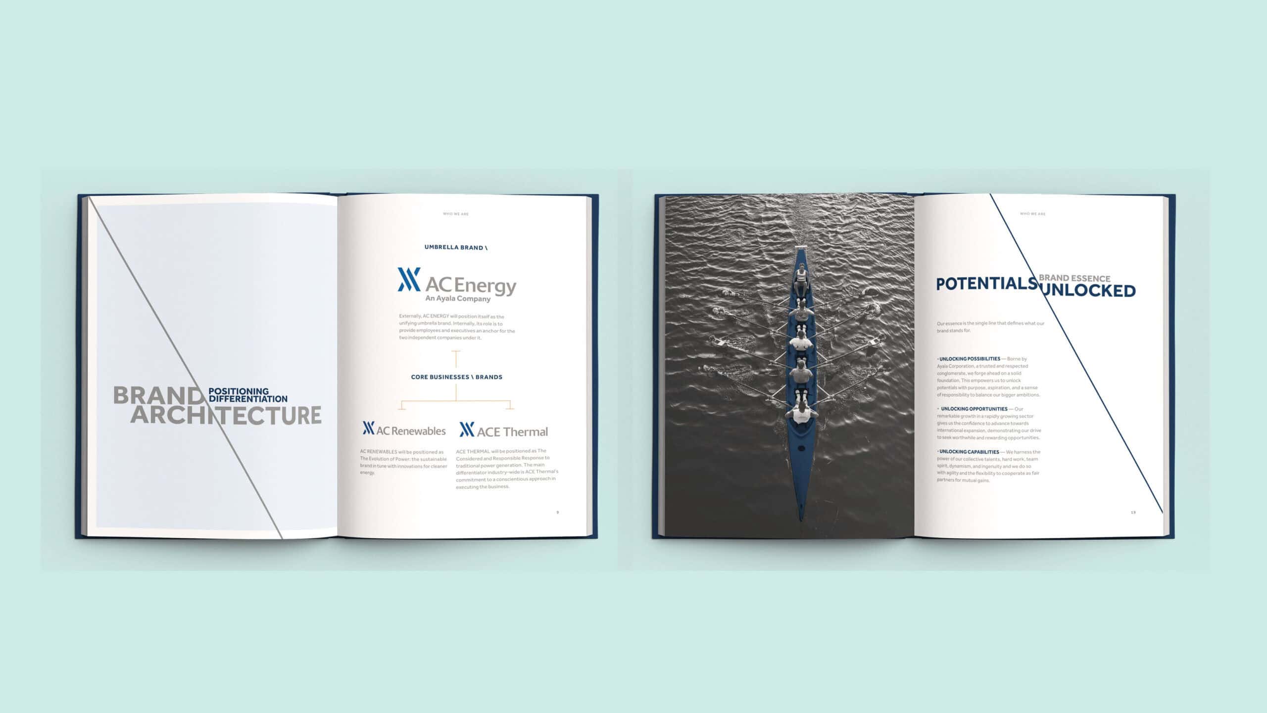 ACEN brand architecture capturing the essence of sustainable energy by Design for Tomorrow